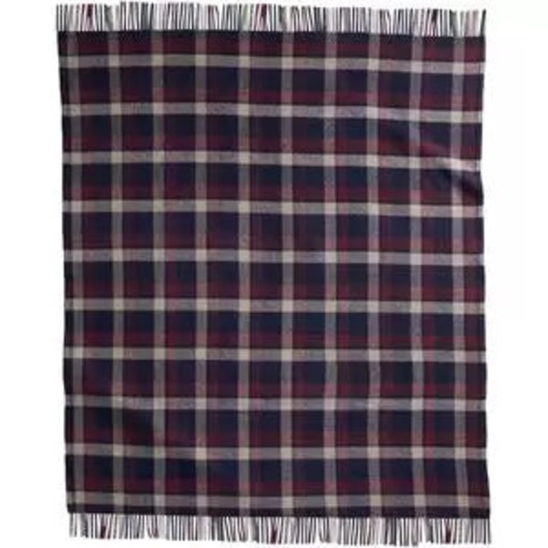 Pendleton Eco-Wise Wool Washable Fringe Throw Blanket
