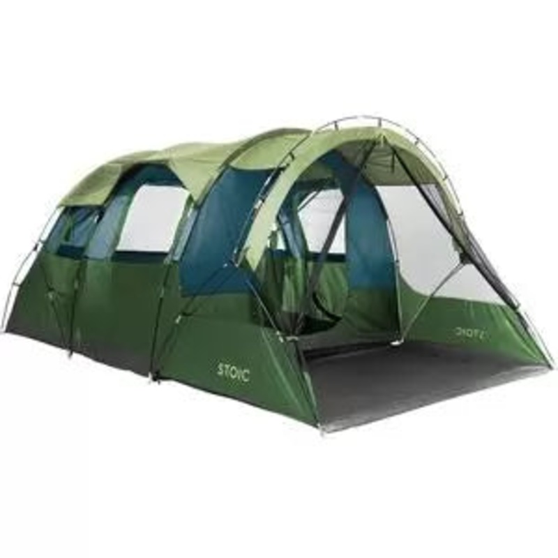 Stoic Madrone Tunnel Tent + Screen Porch: 6-Person 3-Season