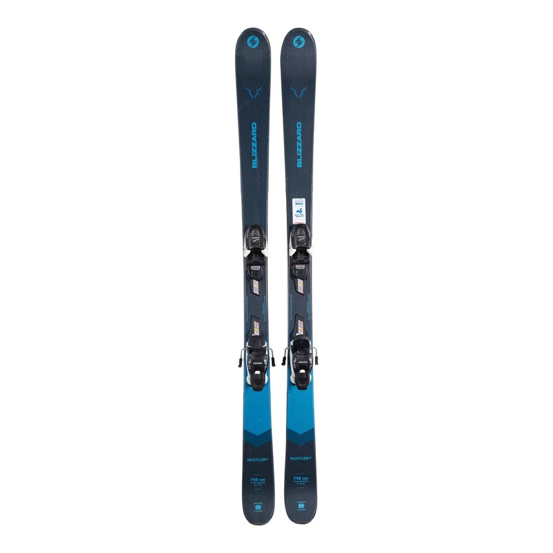 Blizzard Rustler Twin Jr Skis 2024 - Kids' w/ Marker 7 FDT WB Demo Bindings
