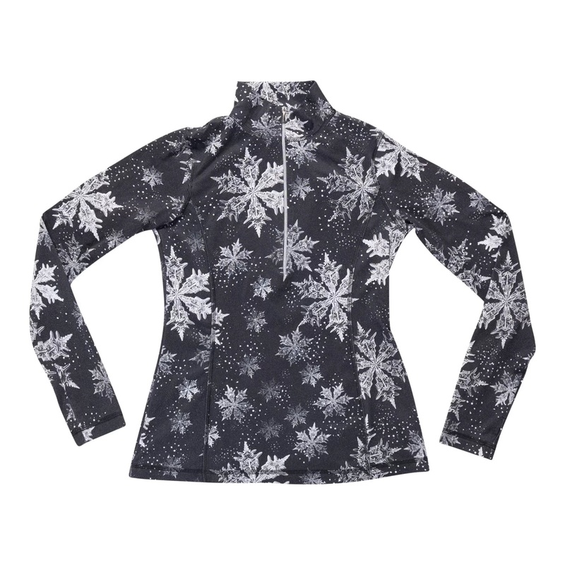 Sno Skins Micro Fiber Print 1/4 Zip