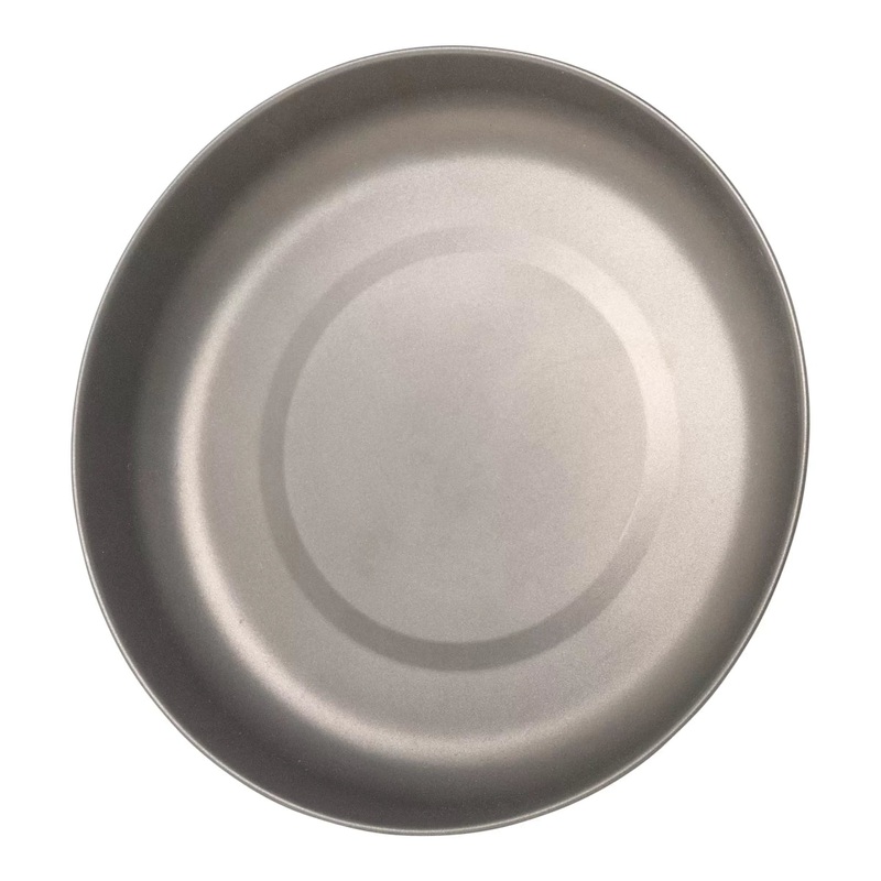 TOAKS Titanium D165mm (6.5") Plate / Frying Pan without Handle